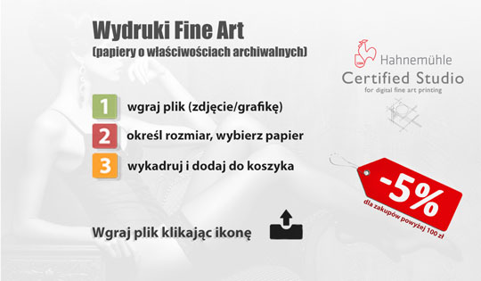 Druk Fine Art - wydruki pigmentowe zdjęć/grafik w najwyższej jakości. FotoDekoracja