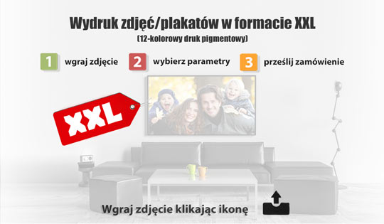 Wydruk zdjęć / grafiki / plakatów w formacie XXL - FotoDekoracja