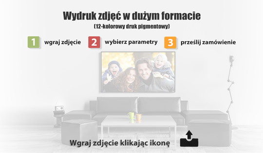 Wydruk zdjęć w dużym formacie (wydruk XXL, wielki format) FotoDekoracja