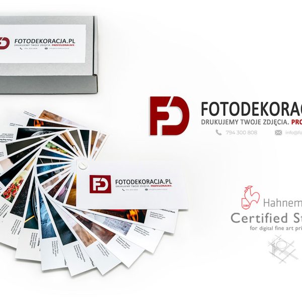 Drukarnia fotograficzna FOTODEKORACJA - próbnik