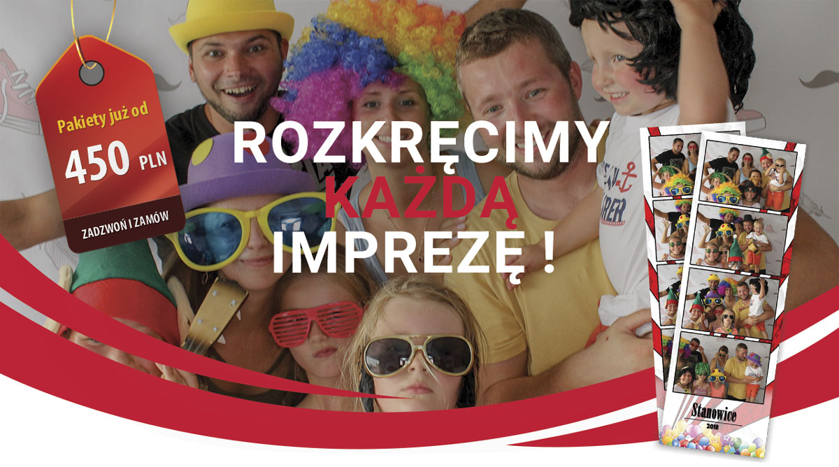 Fotobudka (wynajem) - wesela, studniówki, urodziny, imprezy integracyjne Fotobudka (wynajem) - wesela, studniówki, urodziny, imprezy integracyjne